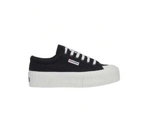 2631 Stripe Platform Women Sneakers Black S5111SW