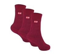 (27-30, Fuchsie) THMO - 3er Pack Kinder Thermosocken | THMO | Crew Warme Socken für Jungen und Mädchen