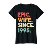 29th Wedding Anniversary - Epic Wife Since 1995 T-Shirt