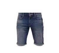2chilly M.O.D Herren Short Trevol Jeansshort Denim Jeans Short Regulär Slim fit (DE/NL/SE/PL, Bundweite, 34, Regular, Regular, Berly Blue)