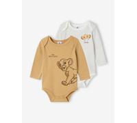 2er-Pack Baby Schlupfbodys Disney Animals KÖNIG DER LÖWEN curry Gr. 92/98 von Der König Der Löwen