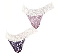 2er-Pack Baumwoll-Tangas „Coquettes“ JPT1 für Damen S/M