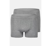 Boxershorts SEIDENSTICKER "Schwarze Rose", Herren, Gr. M, grau, 95% Baumwolle 5% Elastan, unifarben, Unterhosen, Boxershorts Uni (27027530-M) grau