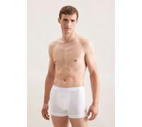 Boxershorts SEIDENSTICKER "Schwarze Rose", Herren, Gr. XL, weiß, 95% Baumwolle 5% Elastan, unifarben, Unterhosen, 2er-Pack Uni (95692726-XL) weiß