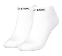 2er Pack Calvin Klein Gripper Sneakersocken Damen 002 - white