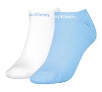 2er Pack Calvin Klein Gripper Sneakersocken Damen 005 - light blue