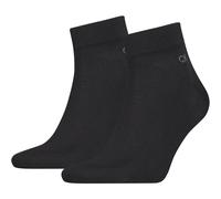 Calvin Klein Casual Flat Knit Cotton Men's Quarter Socks 2 pack
