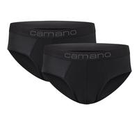 2er Pack camano Comfort BCI Baumwoll Slips Herren 9999 - black M