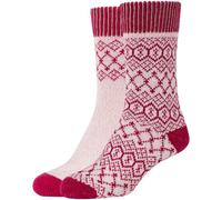 camano Supercozy Socken mit soften Zehennähten Modell 'WOMEN COSY' in Bordeaux, Größe 39-42