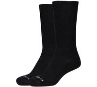 Camano Unisex Socken Super Soft 2er Pack 47-49, Black (0005)