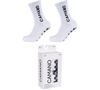 2er Pack camano Organic Grip Allrounder Crew Funktionssocken 1000 - white 39-42