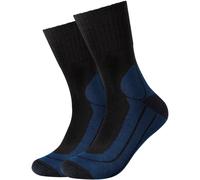 Camano Unisex-Outdoor-Socken 2 Paar blau 35 - 38