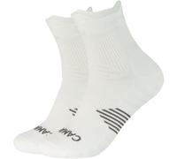 2er Pack camano Performance Light Quarter Trainingssocken 1000 - white 39-42