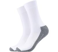 2er Pack camano Pro Tex Crew Funktionssocken 0001 - white 43-46