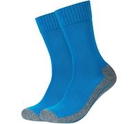 2er Pack camano Pro Tex Crew Funktionssocken 6675 - mykonos blue 35-38
