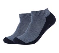 2er Pack camano Pro Tex Funktions-Sneakersocken 0004 - navy 43-46