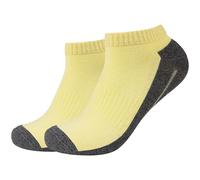 2er Pack camano Pro Tex Funktions-Sneakersocken 2066 - lemon grass 43-46