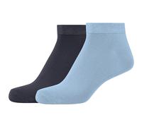 2er Pack camano Silky Feeling Sneakersocken Damen 5081 - angel falls 35-38
