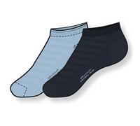 2er Pack camano Silky Touch Mesh Sneakersocken Damen 5081 - angel falls 35-38