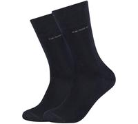 2er Pack camano Soft Bamboo Crew Socken 5999 - navy 39-42