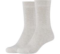 Camano Damen-Socken 2 Paar braun-beige 35 - 38