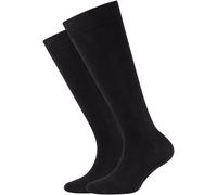 Camano Mädchen Kniestrümpfe 3902, Schwarz (black 05 ), 23-26 (Herstellergröße: 23/26)