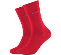 Camano Damen 3642 Socken, Rot (True Red 0041), 39/42 (2er Pack)