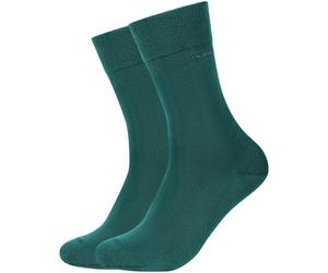 2er Pack camano Soft Crew Socken 7657 - botanical garden 35-38