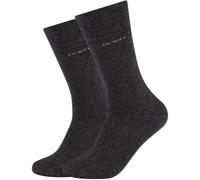 Socken CAMANO, Damen, Gr. 39-42, anthrazit melange, Obermaterial: 51% Lyocell, 27% Polyamid, 21% Wolle, 1% Elasthan, Socken Socken (47965035-39) anthrazit melange