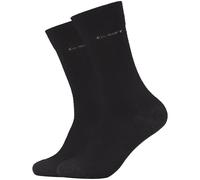 2er Pack camano Soft Tex Wollsocken 0005 - black 39-42