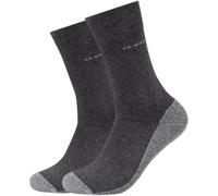 Camano Unisex-Socken 2 Paar mit Softbund grau 43 - 46
