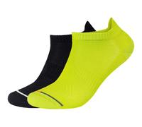 2er Pack camano Sport Multifunktions-Sneakersocken 7500 - lime 39-42