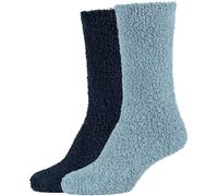 2er Pack camano Sustainable Cosy Crew Socken Damen 5040 - winter sky 39-42
