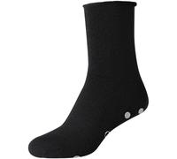 2er Pack camano Warm-Up Antirutsch Crew Socken 9999 - black 43-46