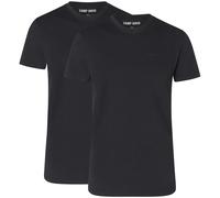 Unterhemd CAMP DAVID "underwear", Herren, Gr. M, N-Gr, schwarz, Obermaterial: 95% Baumwolle, 5% Elasthan, unifarben, Unterhemden Unterhemd, mit flacher Naht (33037632-M)