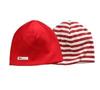 2er-Pack Cotton Neugeborene Hut für 0-6months - Baby-Mädchen-weiche Strickmütze Unisex Infant Wesentliche Cap