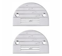 2er-Pack E14 Nadelplatte für Industrienähmaschinen, Typ E, kompatibel mit Juki DDL-8700, 5550, Brother DB2-B735, Singer und Jack, Stahl-Stichplatte mit Nahtführungsmarkierungen