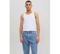Jack & Jones Tanktop JACBASIC TANKTOP 2 PACK NOOS – 2er-Pack, Herren, Weiß L, 100% Baumwolle