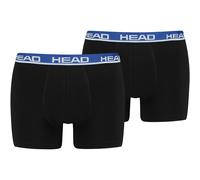 HEAD HEAD BASIC BOXER 2er Pack S Black / Blue 008 (646310) Mehrfarbig S