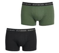 2er-Pack Herren Elastische Baumwoll-Boxershorts AA596 L