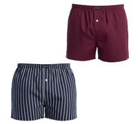 2er-Pack Herren Essenzielle Baumwoll-Boxershorts mit Öffnung AADXY XL