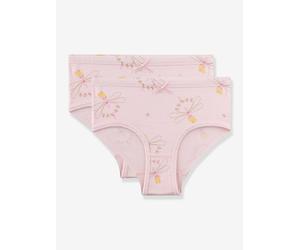 2er-Pack Hüft-Slips Fee Mädchen Sanetta pudrig rosa Gr. 98/104