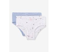 2er-Pack Hüftslips Mädchen Sanetta helles blau Gr. 98/104