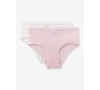 2er-Pack Hüftslips Mädchen Sanetta rosa Gr. 116