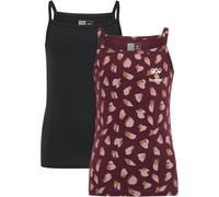 2er Pack hummel hmlCAROLINA Träger-Top Mädchen 3430 - windsor wine 110/116