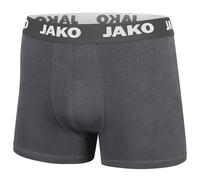 Jako Boxershort Basic 2er Pack anthrazit XXL