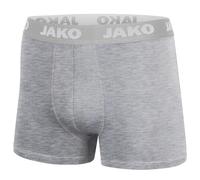 2er Pack JAKO Boxershorts Basic grau meliert S