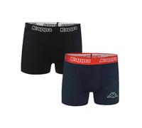 2er Pack Kappa Trunk Boxershorts 001 schwarz/dunkelblau M