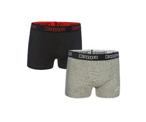2er Pack Kappa Trunk Boxershorts 005 anthrazit/grau M