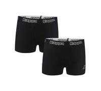 2er Pack Kappa Trunk Boxershorts 007 schwarz/schwarz L